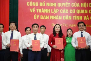 TS Lê Thị Hương được bổ nhiệm làm Giám đốc Sở GD&ĐT tỉnh Quảng Trị mới.