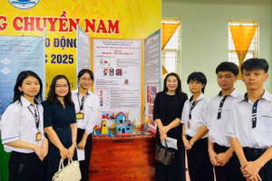 Ngày hội STEM của trường THPT Phan Đình Phùng (Quảng Trị).