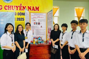 Ngày hội STEM của trường THPT Phan Đình Phùng (Quảng Trị).