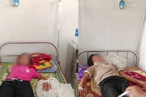 Sau khi được điều trị, sức khỏe các học sinh dần ổn định.