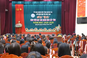 Quảng Trị tổ chức Hội thi giáo viên dạy giỏi mầm non cấp tỉnh.