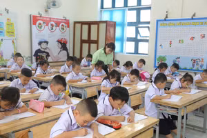 Nhiều trường học thực hiện nghiêm túc hướng dẫn về thực hiện các khoản thu, chi.