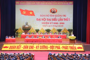 Đại hội đại biểu Đảng bộ tỉnh Quảng Trị lần thứ I, nhiệm kỳ 2025-2030.