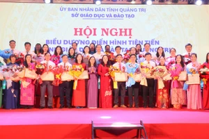 Những gương mặt điển hình trong phong trào thi đua yêu nước tỉnh Quảng Trị.