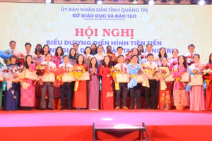 Những gương mặt điển hình trong phong trào thi đua yêu nước tỉnh Quảng Trị.