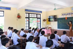 Các trường hoàn tất khâu ôn tập, củng cố kiến thức cho học sinh.