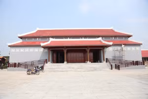 Cận cảnh Khu lưu niệm cố Tổng Bí thư Lê Duẩn sắp hoàn thành.