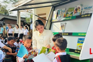 Lan tỏa và tạo động lực cho học sinh miền núi qua hoạt động đọc sách.