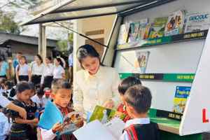 Lan tỏa và tạo động lực cho học sinh miền núi qua hoạt động đọc sách.