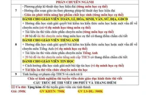 Các tài liệu ôn thi viên chức giáo dục được rao bán trên mạng xã hội.