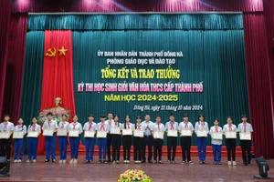 Học sinh TP Đông Hà luôn chiếm số lượng cao trong kỳ thi học sinh giỏi. 