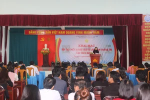 Sở GD&ĐT Quảng Trị khai mạc Hội thi thiết bị đào tạo tự làm tỉnh Quảng Trị lần thứ I.