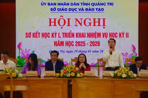 Ngành Giáo dục Quảng Trị đạt nhiều kết quả nổi bật trong học kỳ I.