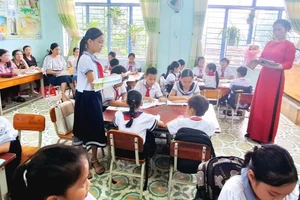 Trường TH&THCS Bùi Dục Tài luôn chú trọng việc bồi dưỡng học sinh giỏi.