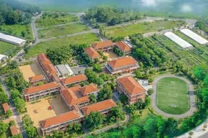 Phối cảnh Trường nội trú Tiểu học và THCS Kim Ngân (xã Kim Ngân, tỉnh Quảng Trị).