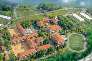 Phối cảnh Trường nội trú Tiểu học và THCS Kim Ngân (xã Kim Ngân, tỉnh Quảng Trị).