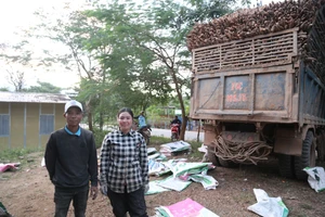 Nhờ biết chữ mà vợ chồng anh Hồ Văn Lửa (ở thôn A Rông, xã Lìa) áp dụng vào sản xuất, nâng cao hiệu quả.