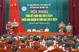 Quảng Trị tổ chức Hội nghị Tổng kết năm học 2023 - 2024 và triển khai nhiệm vụ năm học 2024 - 2025.