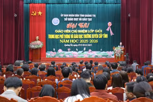 Hội thi giáo viên chủ nhiệm (GVCN) lớp giỏi cấp tỉnh dành cho bậc THPT và giáo dục thường xuyên.