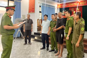 Cơ quan điều tra ra lệnh bắt khẩn cấp nghi phạm tấn công cán bộ công an.