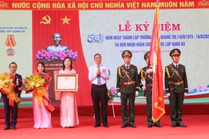 Sau nửa thế kỷ phát triển, Trường THPT Quảng Trị trở thành địa chỉ giáo dục uy tín.