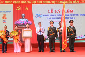 Sau nửa thế kỷ phát triển, Trường THPT Quảng Trị trở thành địa chỉ giáo dục uy tín.