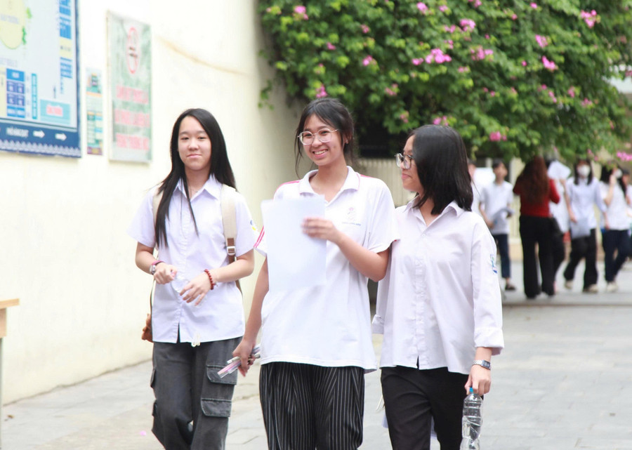 Thí sinh Hà Nội thi vào lớp 10 năm 2025. Ảnh: Vân Anh.