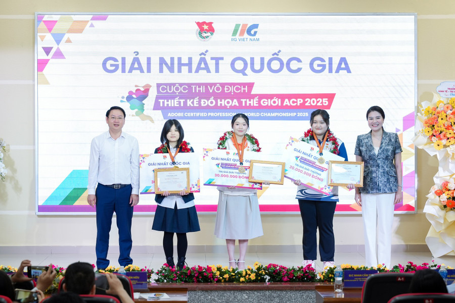 3 đại sứ ACP nhận giải thưởng tại Lễ tổng kết và trao giải quốc gia ACP World Championship 2025.