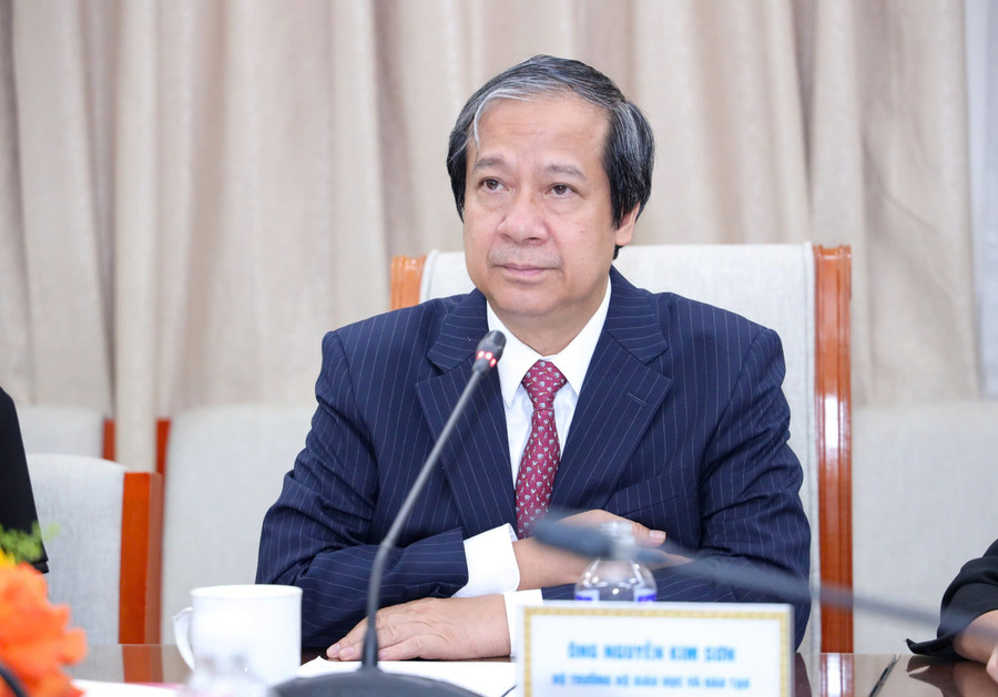 Bộ trưởng Nguyễn Kim Sơn tại buổi tiếp. bt-tiep-doan-nhat-ban2.jpg