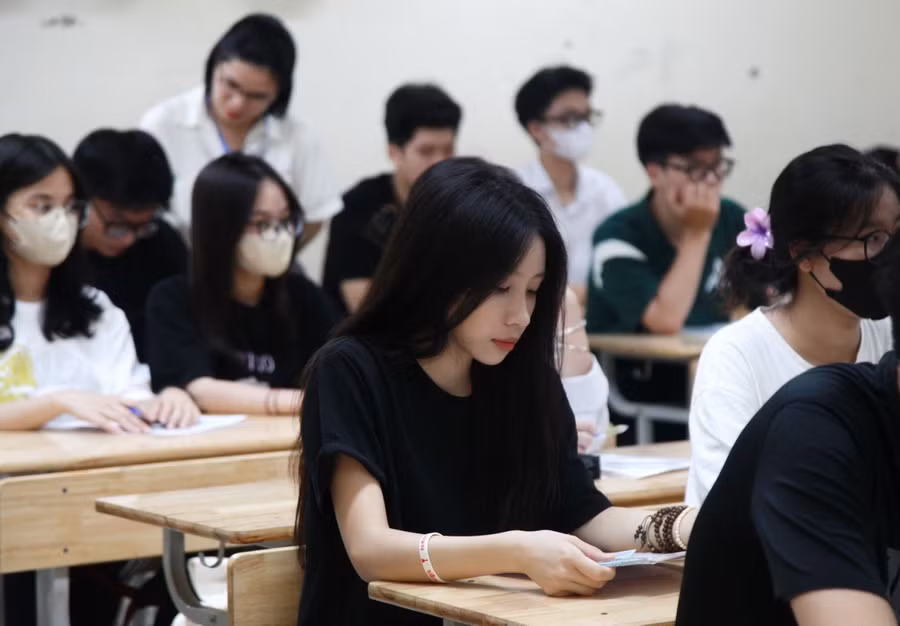 Thí sinh thi tốt nghiệp THPT năm 2024.