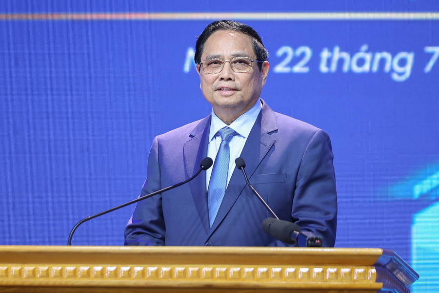 Thủ tướng Phạm Minh Chính phát biểu tại buổi lễ - Ảnh: VGP/Nhật Bắc img7673-1753180414937868416229.jpg