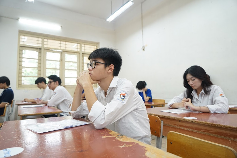 Thí sinh thi tốt nghiệp THPT năm 2024. Ảnh: Xuân Phú. dsc02673.jpg