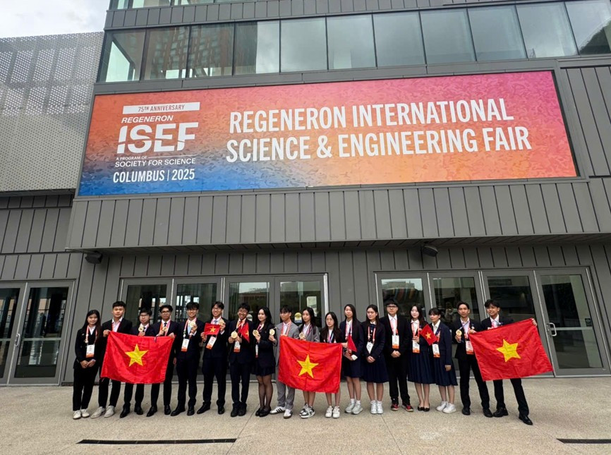 Năm 2025, học sinh Việt Nam giành kết quả cao nhất từ trước đến nay tại Regeneron ISEF. khkt-1.png