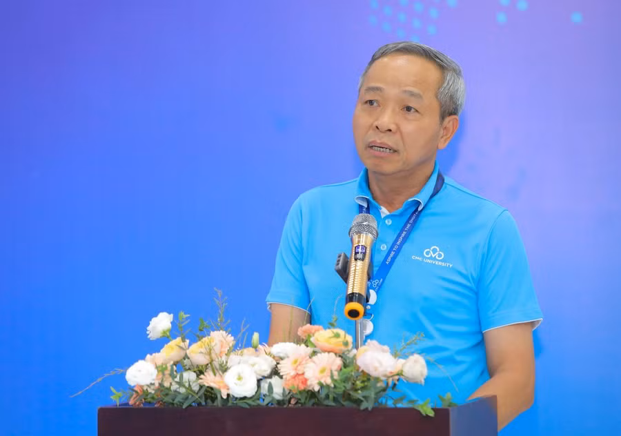 Ông Nguyễn Trung Chính, Chủ tịch Tập đoàn công nghệ CMC, Chủ tịch Hội đồng Trường Đại học CMC.