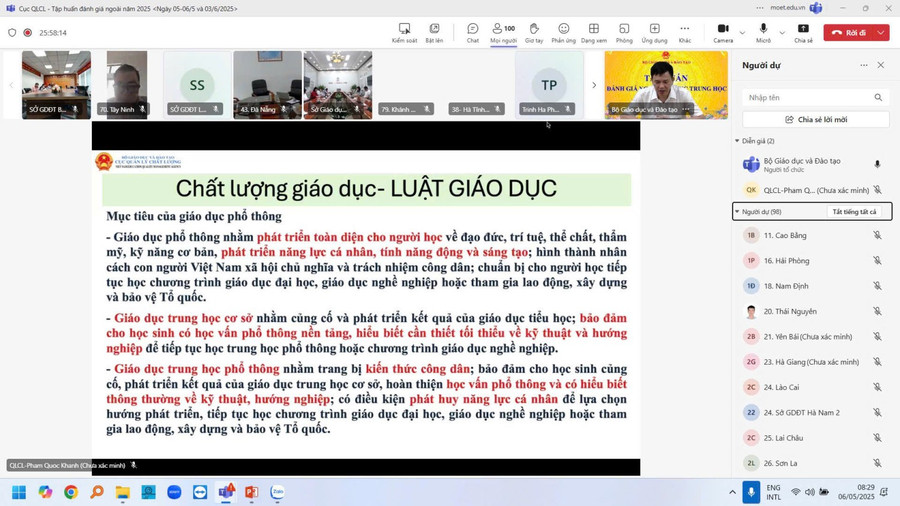 Tập huấn diễn ra theo hình thức trực tuyến. tap-huan-1.jpg