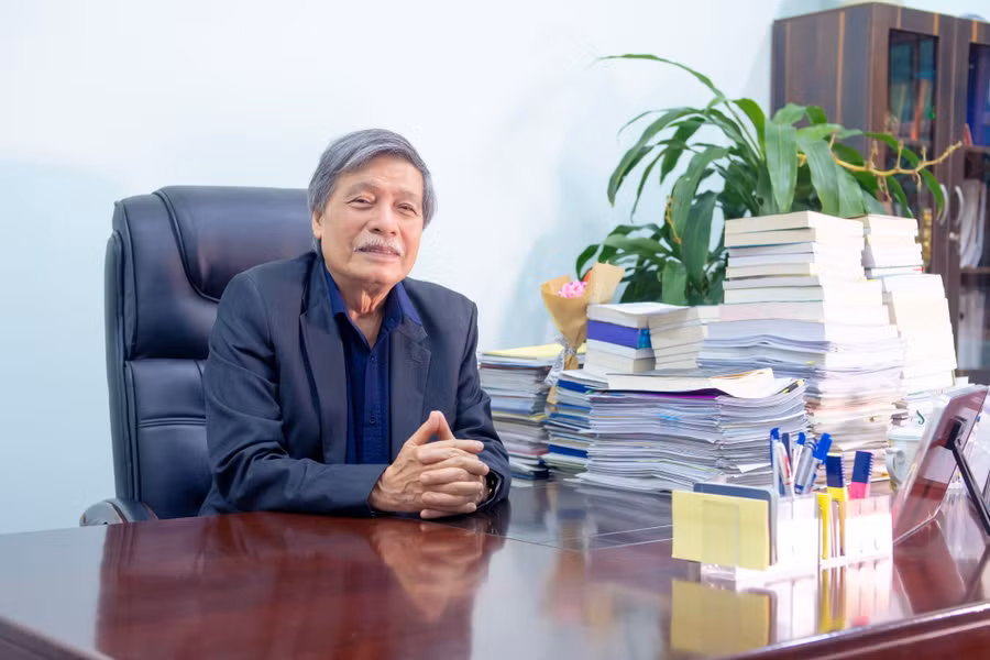 PGS.TS.NGƯT Đặng Quốc Thống- Chủ tịch Hội đồng trường THCS Đoàn Thị Điểm.