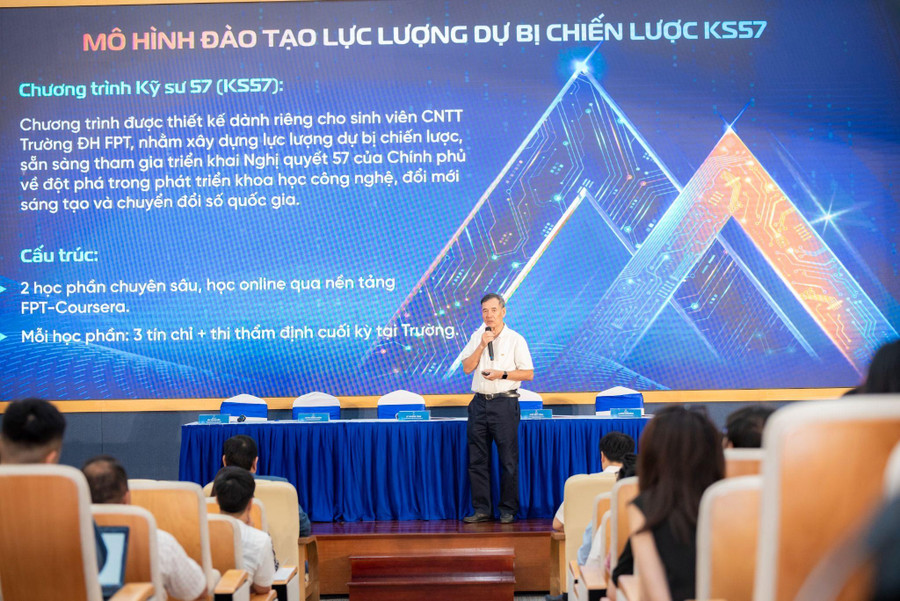 Trường Đại học FPT công bố chương trình đào tạo lực lượng dự bị chiến lược gồm 8 khối kiến thức bổ sung, cần thiết cho sinh viên trong bối cảnh mới. image007.jpg