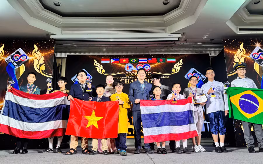 Đoàn học sinh Việt Nam đạt thành tích xuất sắc tại ITMC quốc tế