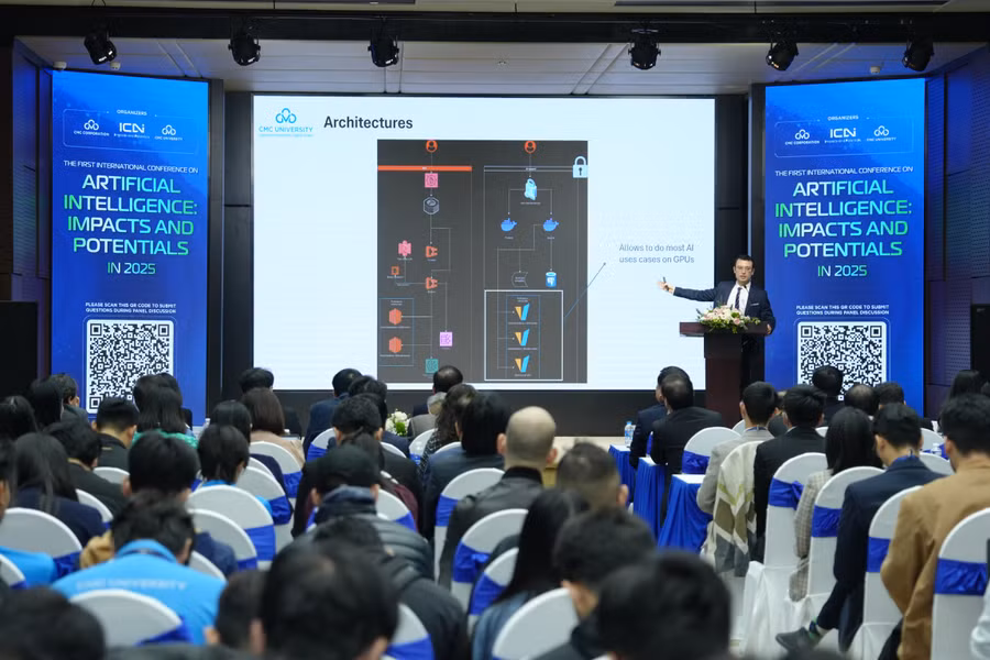 Hội nghị thu hút sự tham gia của đông đảo các chuyên gia trong và ngoài nước.