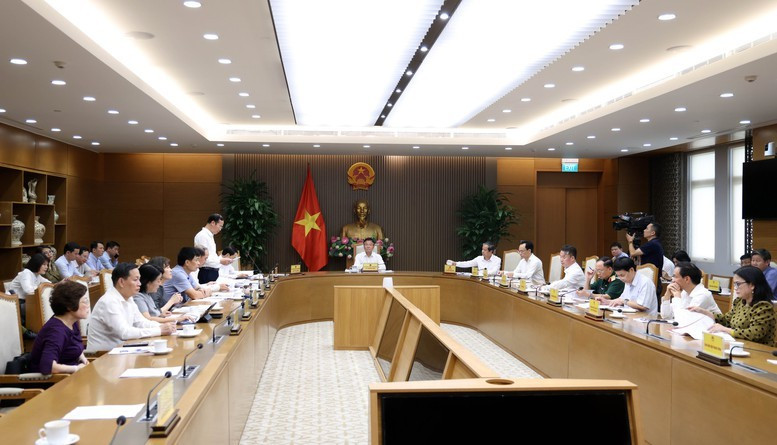 Quang cảnh phiên họp. Ảnh: VGP/Đức Tuân. ndt0368-17512824633071075864830.jpg