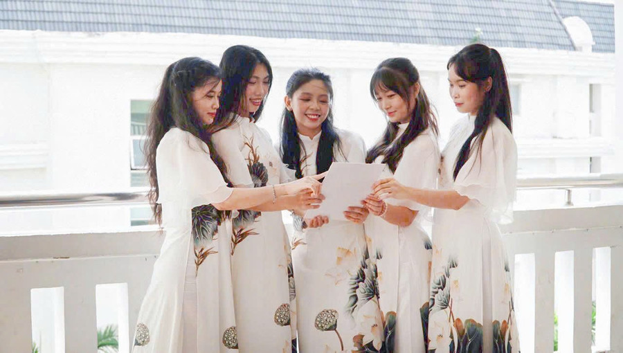 Sinh viên Trường Đại học Sư phạm TP Hồ Chí Minh.