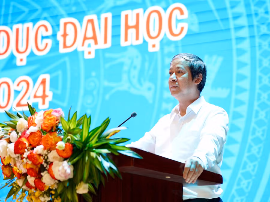 Bộ trưởng Nguyễn Kim Sơn phát biểu tại Hội nghị.