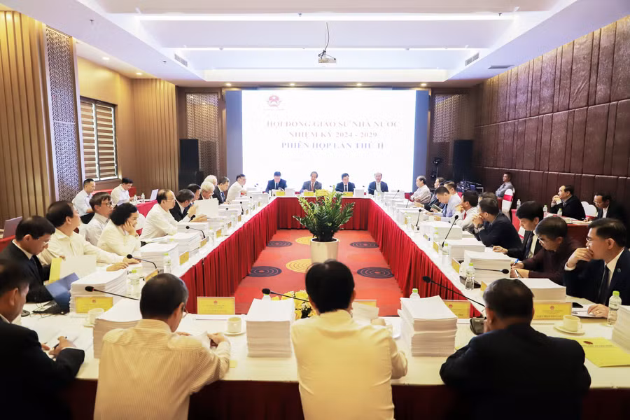 Phiên họp lần thứ II, Hội đồng giáo sư nhà nước nhiệm kỳ 2024-2029.