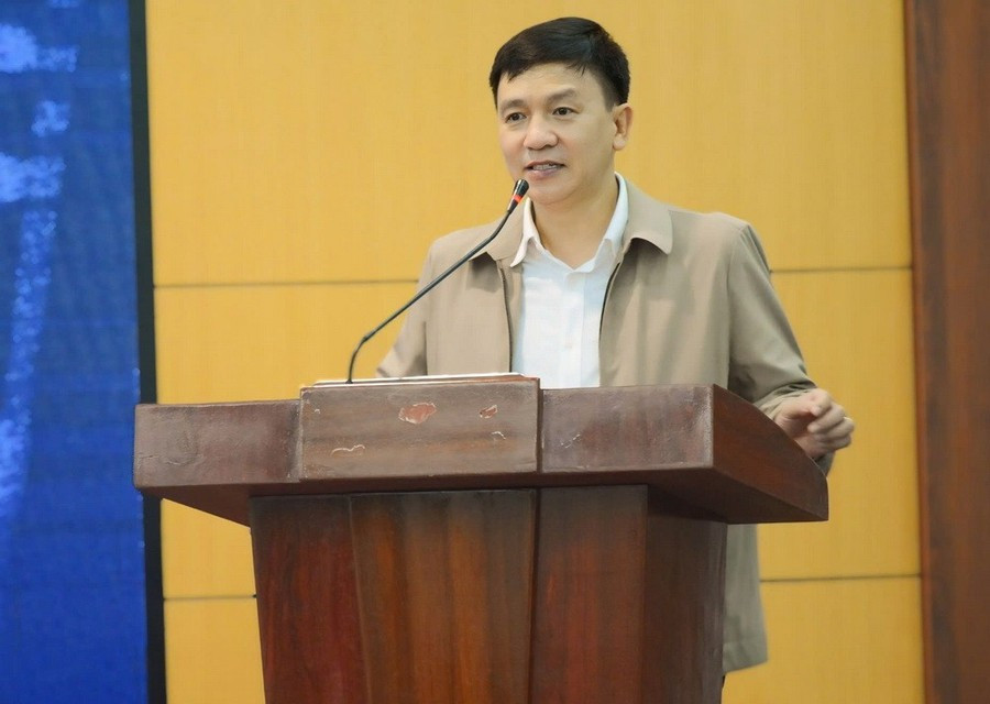 PGS.TS Phạm Quốc Khánh, Phó Cục trưởng Cục Quản lý chất lượng, Bộ GD&ĐT. Ảnh: Minh Phong. ong-pham-quoc-khanh.jpg