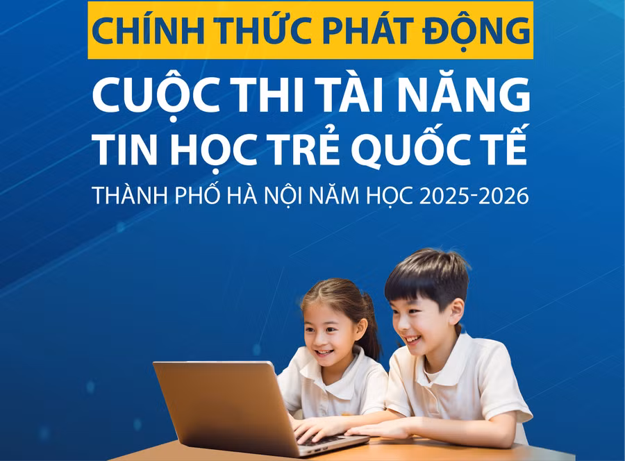 Phát động thi tài năng tin học trẻ quốc tế cho học sinh Hà Nội