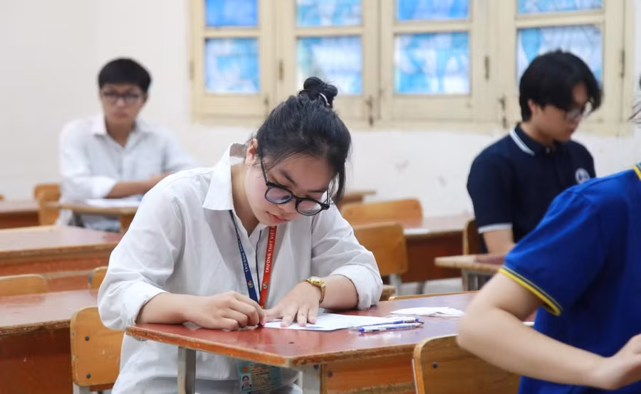 Thí sinh thi tốt nghiệp THPT năm 2024.