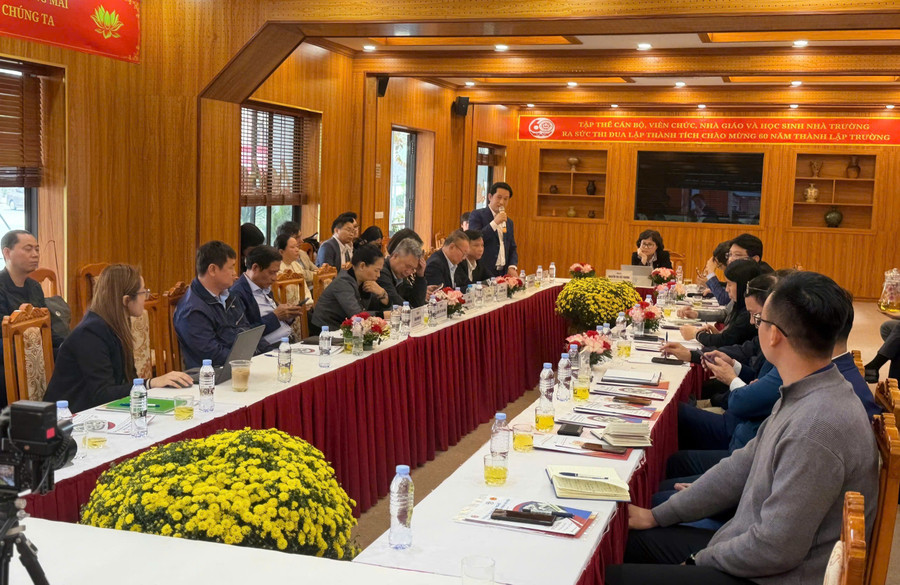 Hội nghị bàn về công tác chuẩn bị, tổ chức đoàn Việt Nam tham dự Kỳ thi Kỹ năng nghề thế giới lần thứ 48.