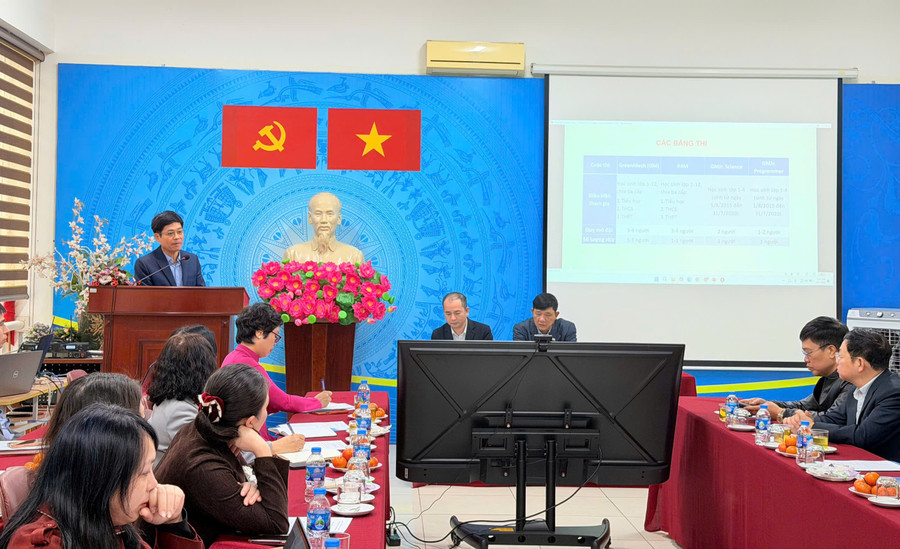 Buổi công bố và hướng dẫn thi STEM toàn quốc năm 2026.