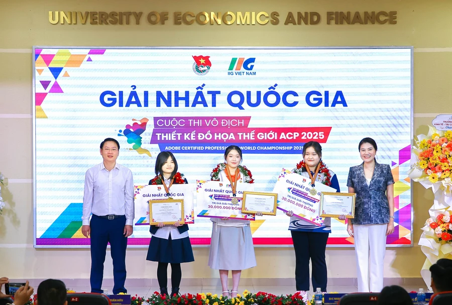 Trao 3 giải nhất vòng chung kết quốc gia ACP 2025.