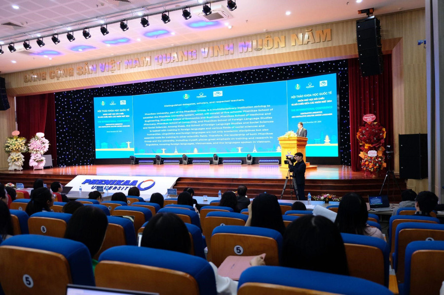 Hội thảo khoa học quốc tế về ngôn ngữ được tổ chức tại Trường ĐH Phenikaa ngày 30/11.